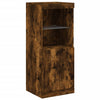 Räuchereiche Sideboard mit LED-Beleuchtung Dumitrean 162x37x100cm