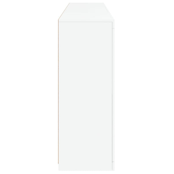 Weißes Sideboard mit LED-Beleuchtung Yosca 181,5x37x100cm