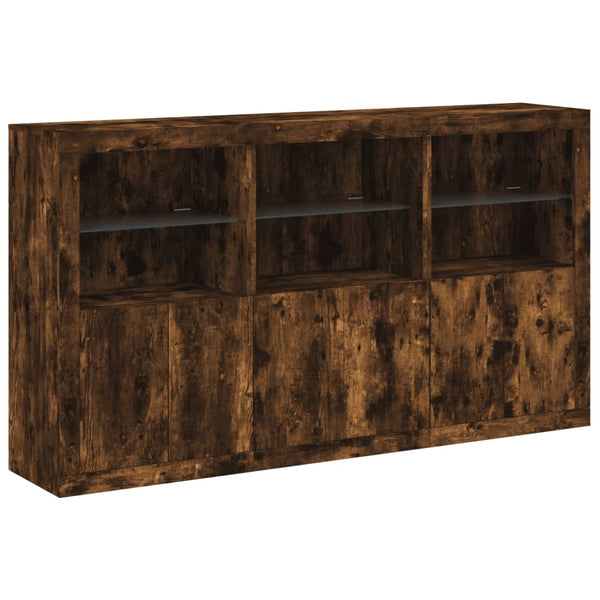 Sideboard Savutammi mit LED-Beleuchtung Yosca 181,5x37x100cm
