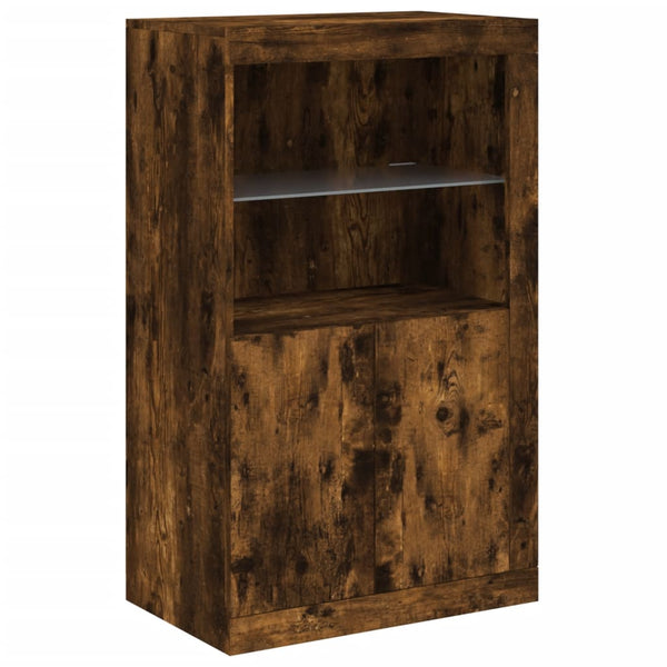 Sideboard Savutammi mit LED-Beleuchtung Yosca 181,5x37x100cm