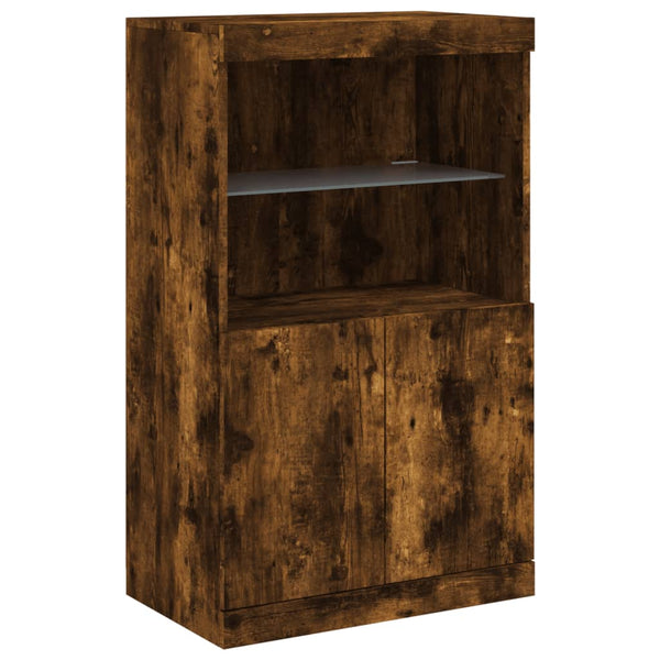 Sideboard Savutammi mit LED-Beleuchtung Yosca 181,5x37x100cm
