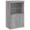 Graues Sideboard mit LED-Beleuchtung Yosca 181,5x37x100cm