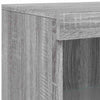 Graues Sideboard mit LED-Beleuchtung Yosca 181,5x37x100cm