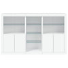 Weißes Sideboard mit LED-Beleuchtung Parseh 162x37x100cm