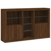 Kommode Russeiche mit LED-Beleuchtung Parseh 162x37x100cm