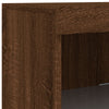 Kommode Russeiche mit LED-Beleuchtung Parseh 162x37x100cm