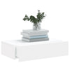 Weißes TV-Rack mit LED-Beleuchtung Costachita 60x35x15,5cm