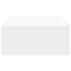 Weißes TV-Rack mit LED-Beleuchtung Costachita 60x35x15,5cm