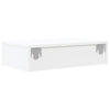Weißes TV-Rack mit LED-Beleuchtung Costachita 60x35x15,5cm
