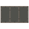 Brauner Gartentisch Marisela 150x90x75cm (Polyrattan)