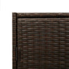 Brauner Gartenschrank Chioveanu 83x45x76cm (Polyrattan)