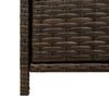 Brauner Gartenschrank Chioveanu 83x45x76cm (Polyrattan)