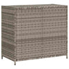 Grauer Garten-Aufbewahrungsschrank Chioveanu 83x45x76cm (Polyrattan)