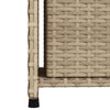 Beiger Gartenschrank Alecsandrina 50x55x115cm (Polyrattan)