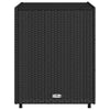 Schwarzer Gartenaufbewahrungsschrank Rufino 55x59x69cm (Polyrattan)