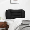 Gepolstertes Kopfteil Chirica 90 cm Schwarz (Kunstleder)