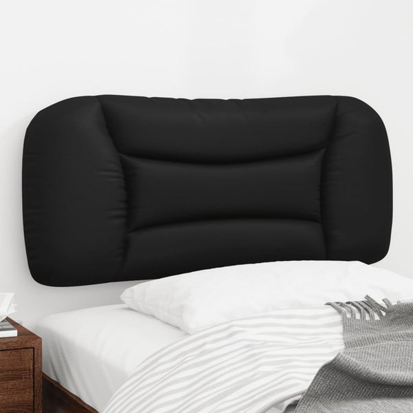 Gepolstertes Kopfteil Chirica 90 cm Schwarz (Kunstleder)