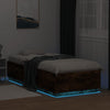 Bettgestell Tonio Wildeiche 90x200cm (mit LED-Beleuchtung, Holz)