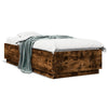 Bettgestell Tonio Wildeiche 90x200cm (mit LED-Beleuchtung, Holz)