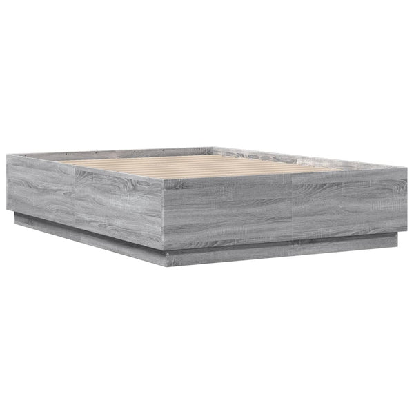 Graues Bettgestell Engerer 140x190cm (Holz)