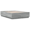 Graues Bettgestell Engerer 135x190cm (Holz)