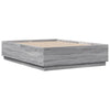 Graues Bettgestell Engerer 135x190cm (Holz)