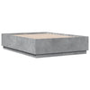 Betongraues Bettgestell Engerer 120x190cm (Holz)
