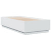 Weißes Bettgestell Engerer 90x190cm (Holz)