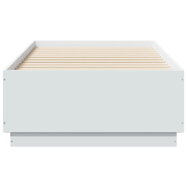 Weißes Bettgestell Engerer 90x190cm (Holz)
