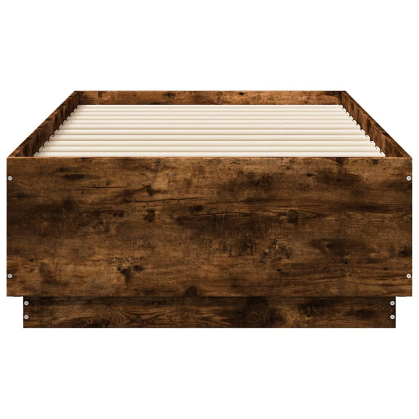 Bettrahmen Räuchereiche Engerer 90x190cm (Holz)