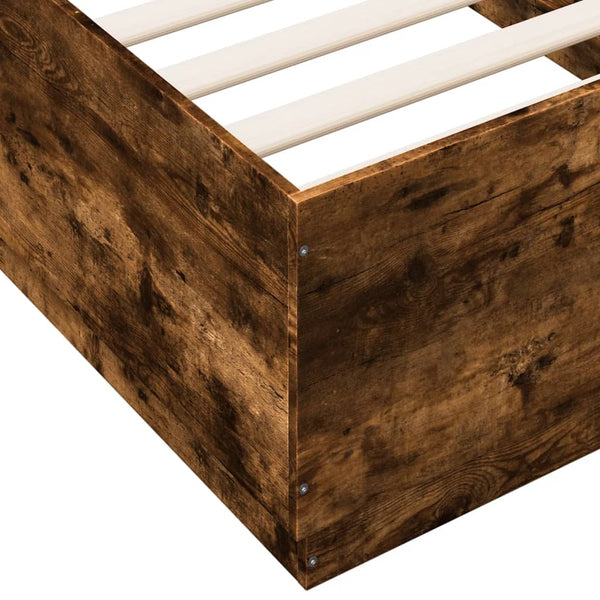 Bettrahmen Räuchereiche Engerer 90x190cm (Holz)