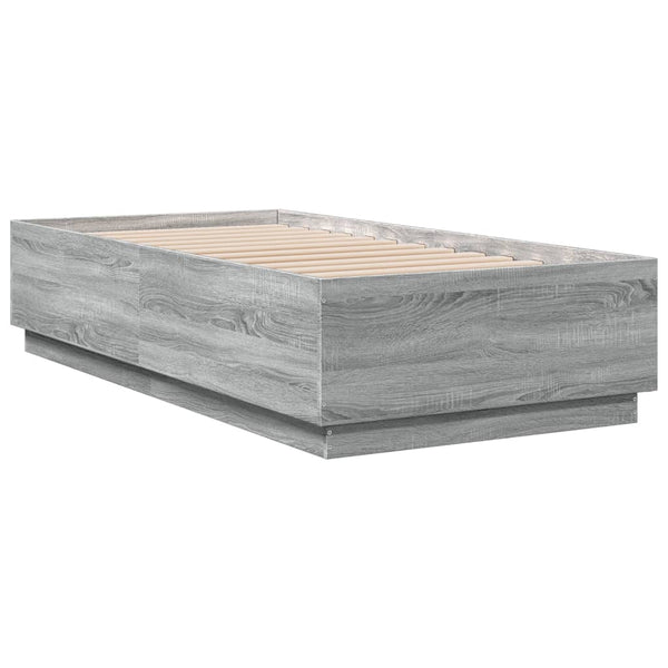 Bettrahmen Engerer 75x190cm grau (Holz)