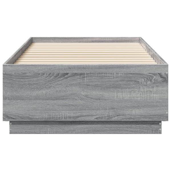 Bettrahmen Engerer 75x190cm grau (Holz)