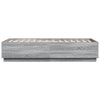 Bettrahmen Engerer 75x190cm grau (Holz)