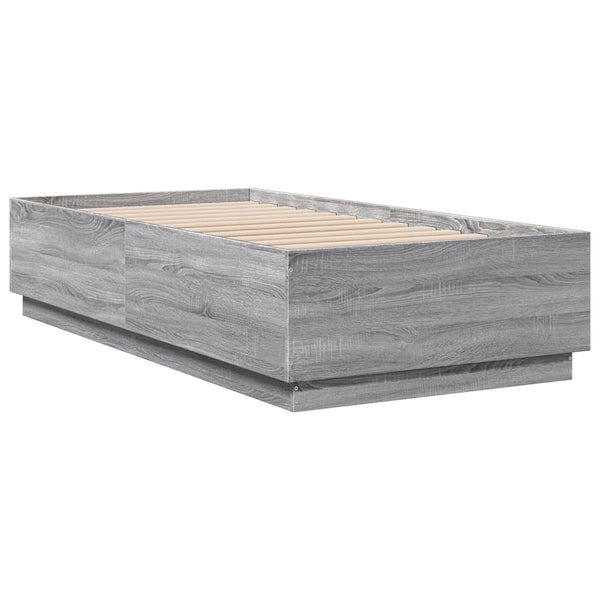 Bettrahmen Engerer 75x190cm grau (Holz)