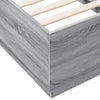 Bettrahmen Engerer 75x190cm grau (Holz)