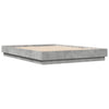 Bettgestell Betonfarbe mit LED-Beleuchtung Kinj 150x200cm