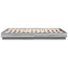 Graues Bettgestell Kinj 150x200cm (mit LED-Beleuchtung Sonoma)