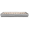 Graues Bettgestell Kinj 120x200cm (mit LED-Beleuchtung Sonoma)