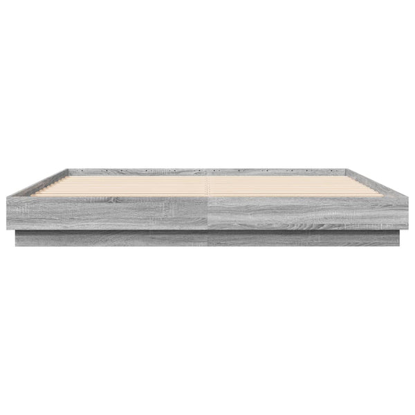 Grauer Bettrahmen Sz 180x200cm (Holz)