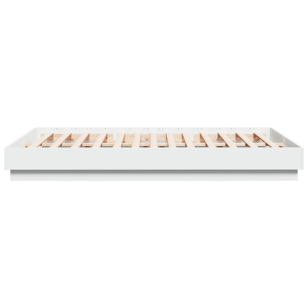 Weißes Bettgestell Sz 160x200cm (Holz)