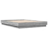 Graues Bettgestell Sz 160x200cm (Holz)