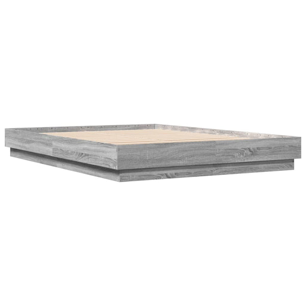 Graues Bettgestell Sz 160x200cm (Holz)