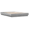 Graues Bettgestell Sz 140x200cm (Holz)