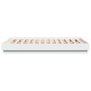 Weißes Bettgestell Sz 135x190cm (Holz)