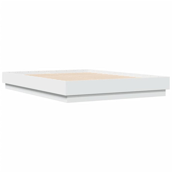 Weißes Bettgestell Sz 135x190cm (Holz)