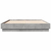 Bettgestell Betongrau Sz 135x190cm (Holz)