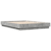 Bettgestell Betongrau Sz 135x190cm (Holz)