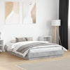 Bettgestell Betongrau Sz 135x190cm (Holz)