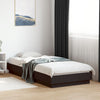 Schwarzes Bettgestell mit LED-Beleuchtung Virginie 100x200cm